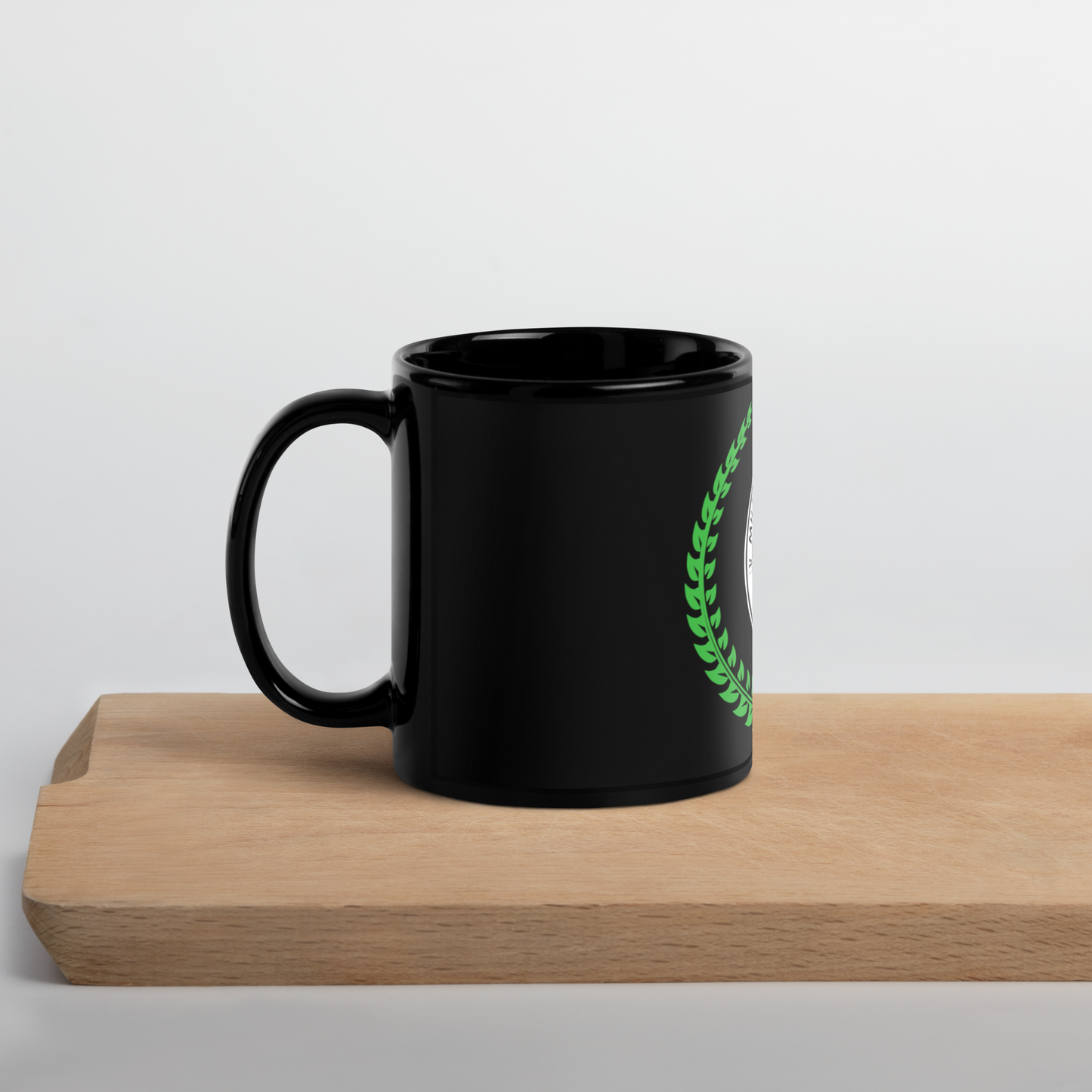 Miles Coaltrain MediaARTS University Black Glossy Mug