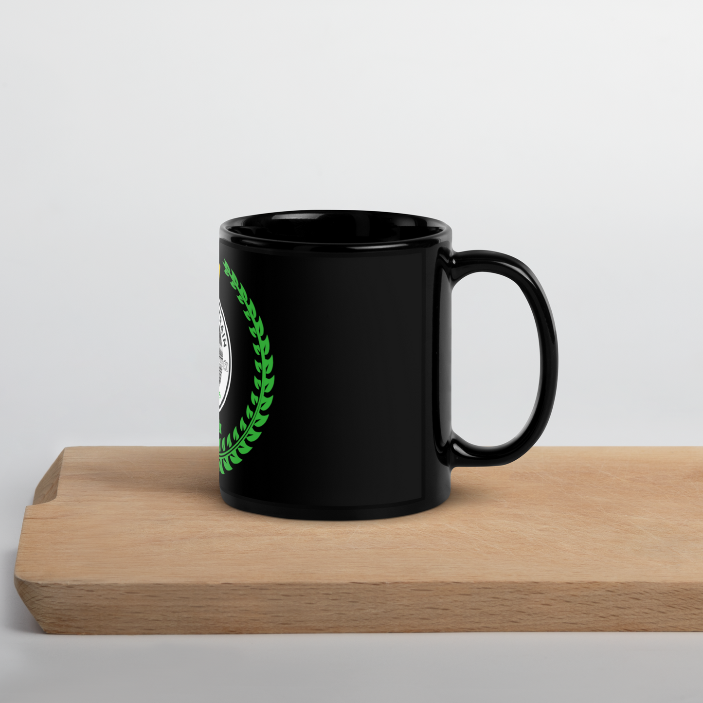Miles Coaltrain MediaARTS University Black Glossy Mug