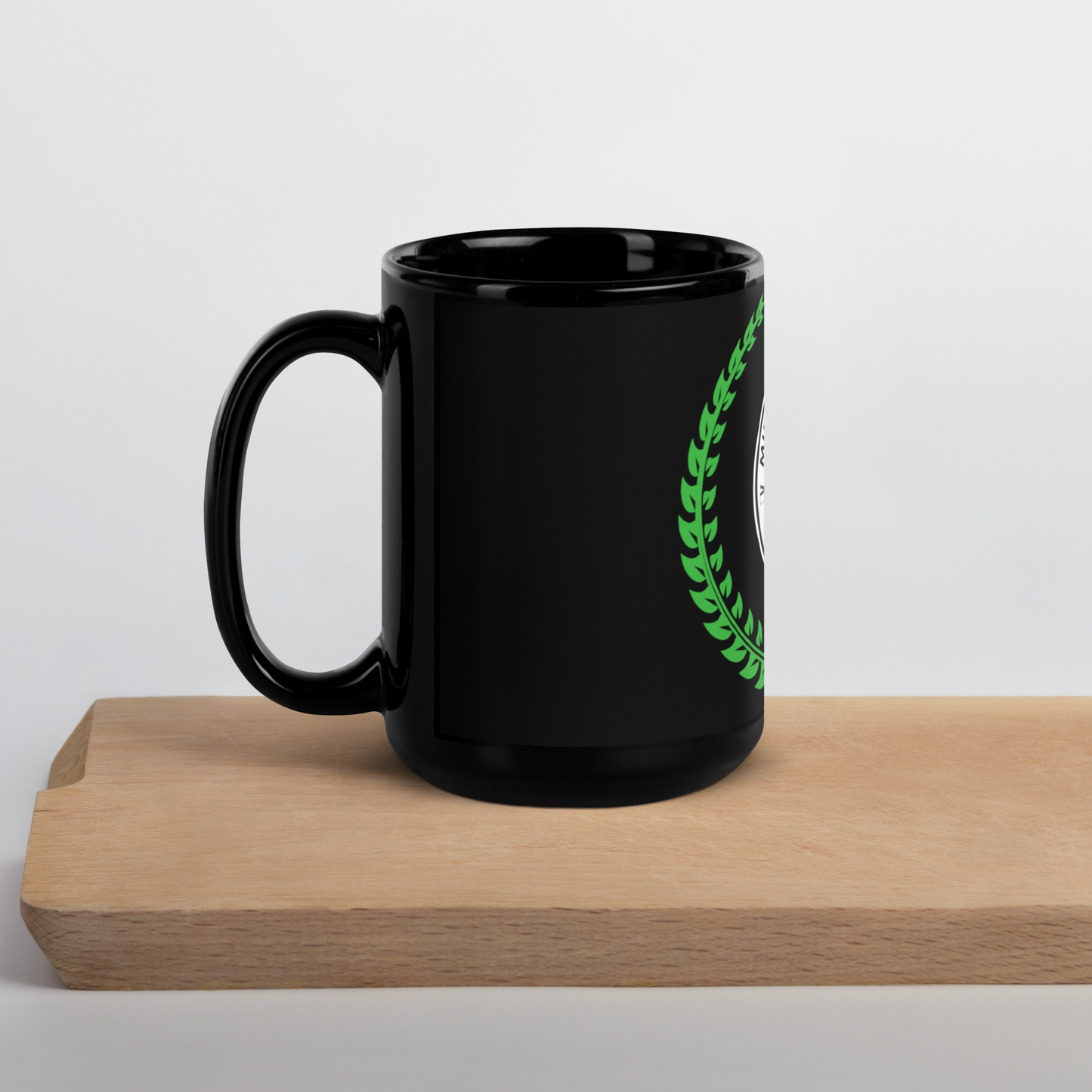 Miles Coaltrain MediaARTS University Black Glossy Mug