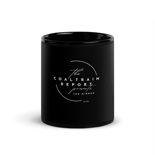 The Coaltrain Report Black Glossy Mug